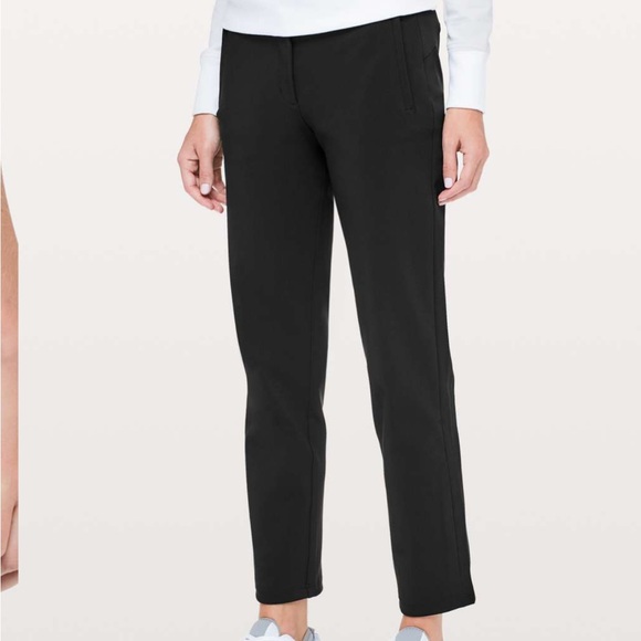 Lululemon On the Move Pants in Black Size 4 - Picture 4 of 5